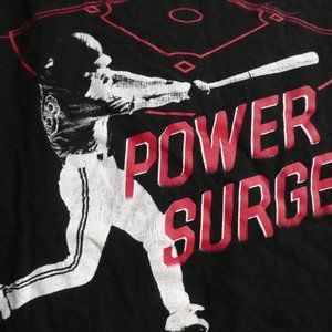 CHILDREN'S PLACE Sport black graphic tank top "Power Surge" print / design large
